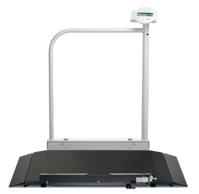 seca 677 r - Wheelchair scale with handrail and RS-232 interface #0